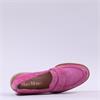 Marco Moreo Maura Cut Out Dots Loafer - Pink Suede